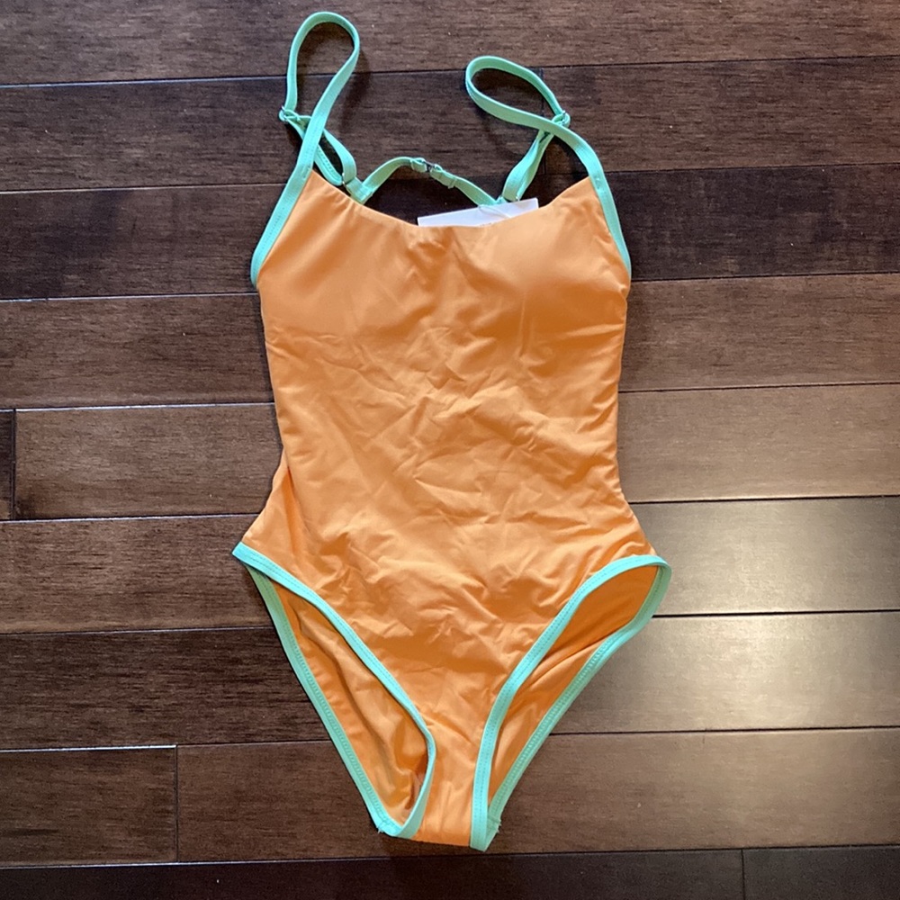 Dippin Daisys Soul One Piece in Creamsicle/Mojito, XS